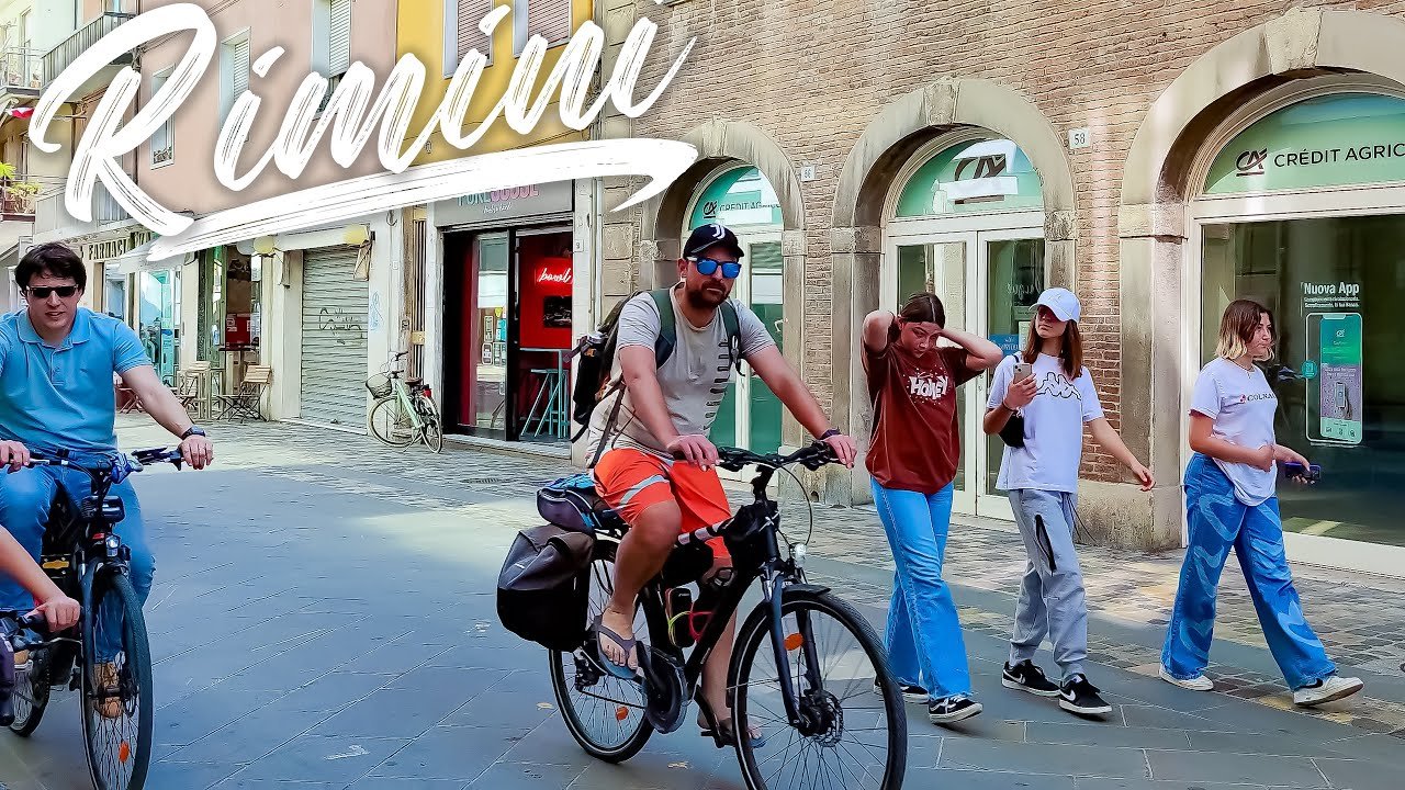 HISTORIC RIMINI. Italy - 4k Walking Tour around the City - Travel Guide. trends, moda #Italy