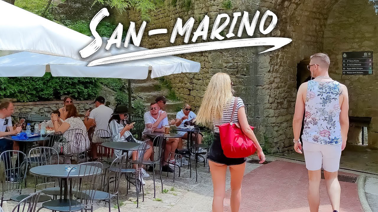 MYSTERIOUS SAN MARINO. Italy - 4k Walking Tour around the City - Travel Guide. trends, moda #Italy