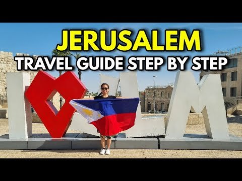 TRAVEL GUIDE TO OLD CITY JERUSALEM STEP BY STEP | EPISODE 3 #JERUSALEMVLOG