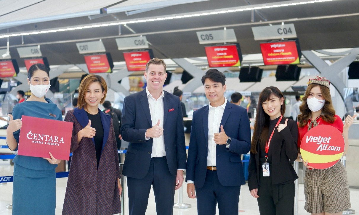 Centara expands airline partnership network with Thai Vietjet deal