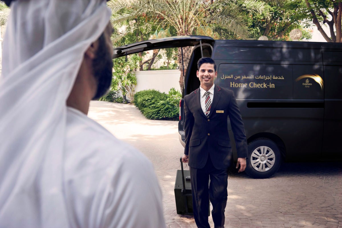 Emirates rolls out complimentary home check-in service