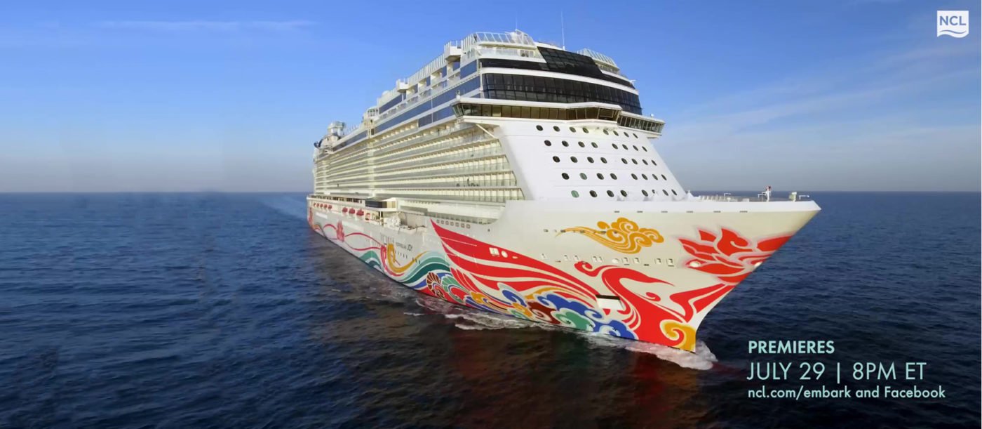 Norwegian Cruise Line’s new season of ‘Embark with NCL’ premieres 1 July