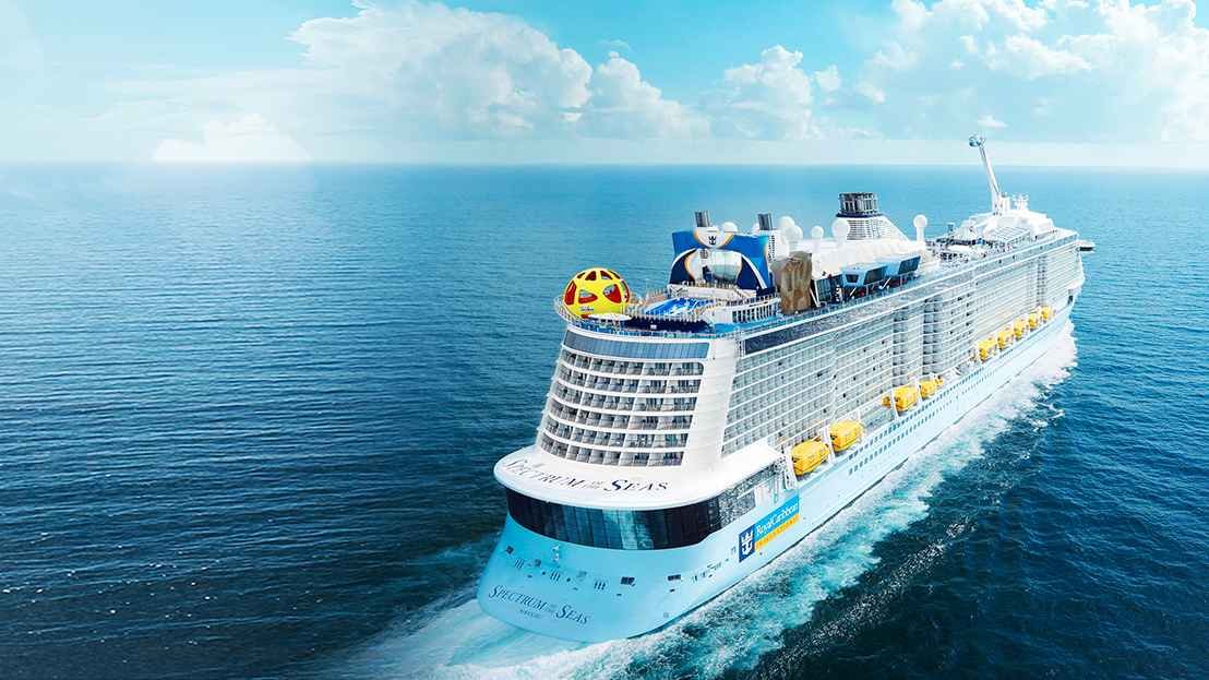 Royal Caribbean’s ‘Spectrum of the Seas’ sets sail for maiden voyage in Singapore