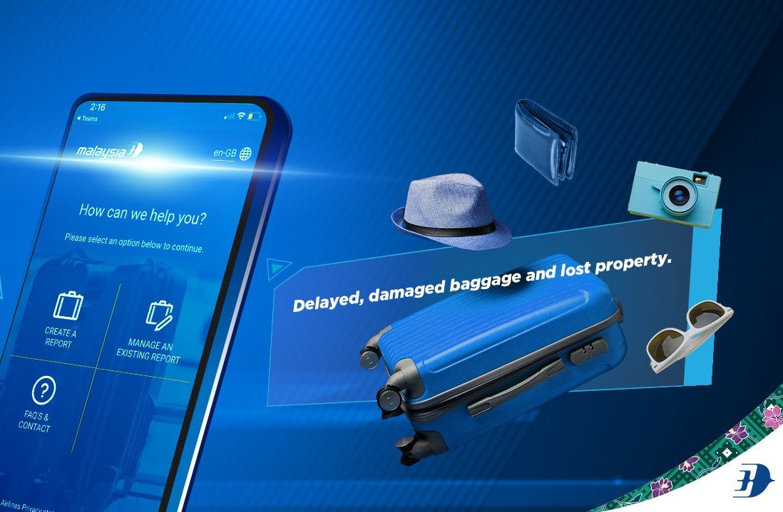 Malaysia Airlines rolls out baggage self-service reporting feature