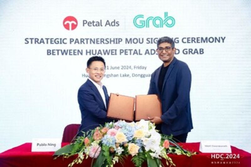 Petal ads and Grab Elevate Partnership with New Transportation Service Unveiled at HDC 2024